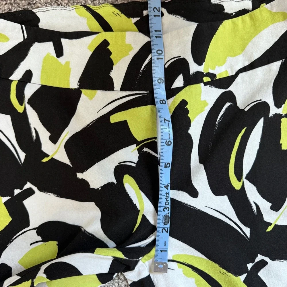 Joseph Ribkoff Abstract Print Mikkennium Pull-On Pants Women's Size 14 MSRP $159